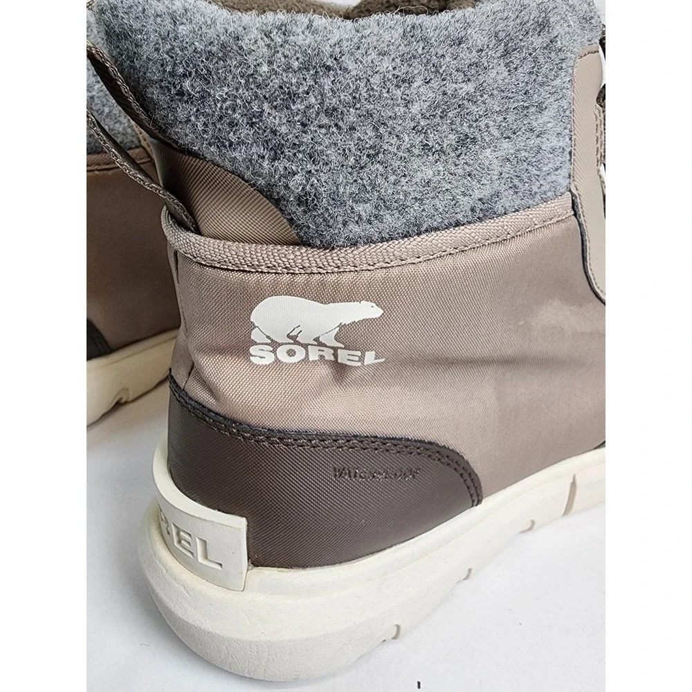 Sorel Kinetic Impact NXT Boot Women Size 9 Brown Waterproof Winter Ankle